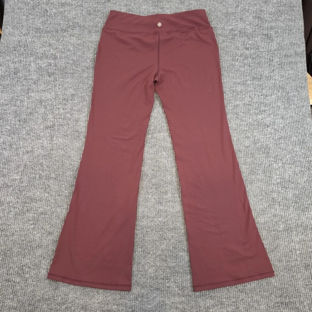 Lululemon Groove Pant Flare Super High-Rise *Nulu - Maroon / Deep Red Size XL